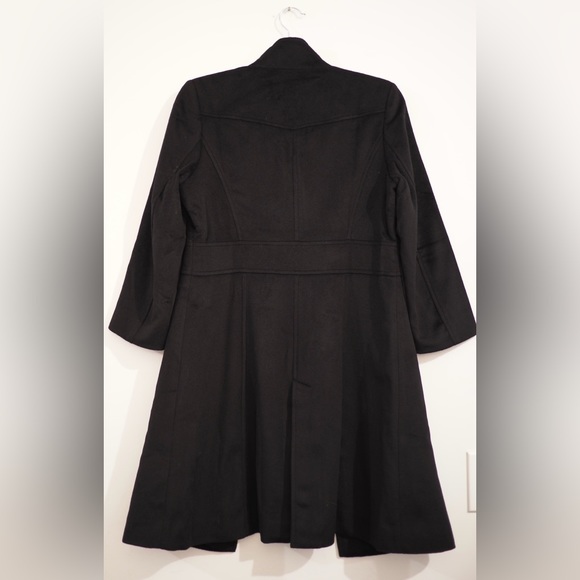 100% cashmere vintage stand collar coat - Picture 4 of 5